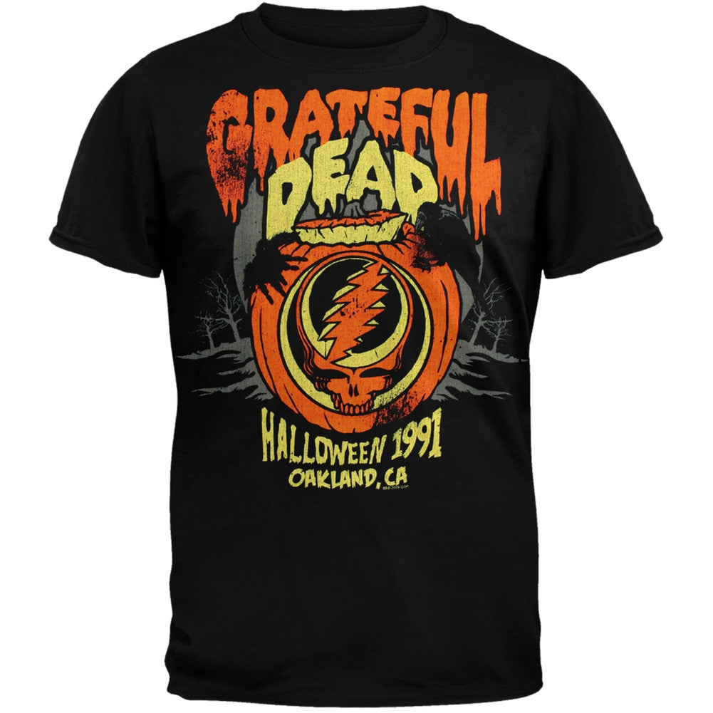 Grateful Dead - Halloween '91 Soft T-Shirt Men's T-Shirts Grateful Dead SM Black 