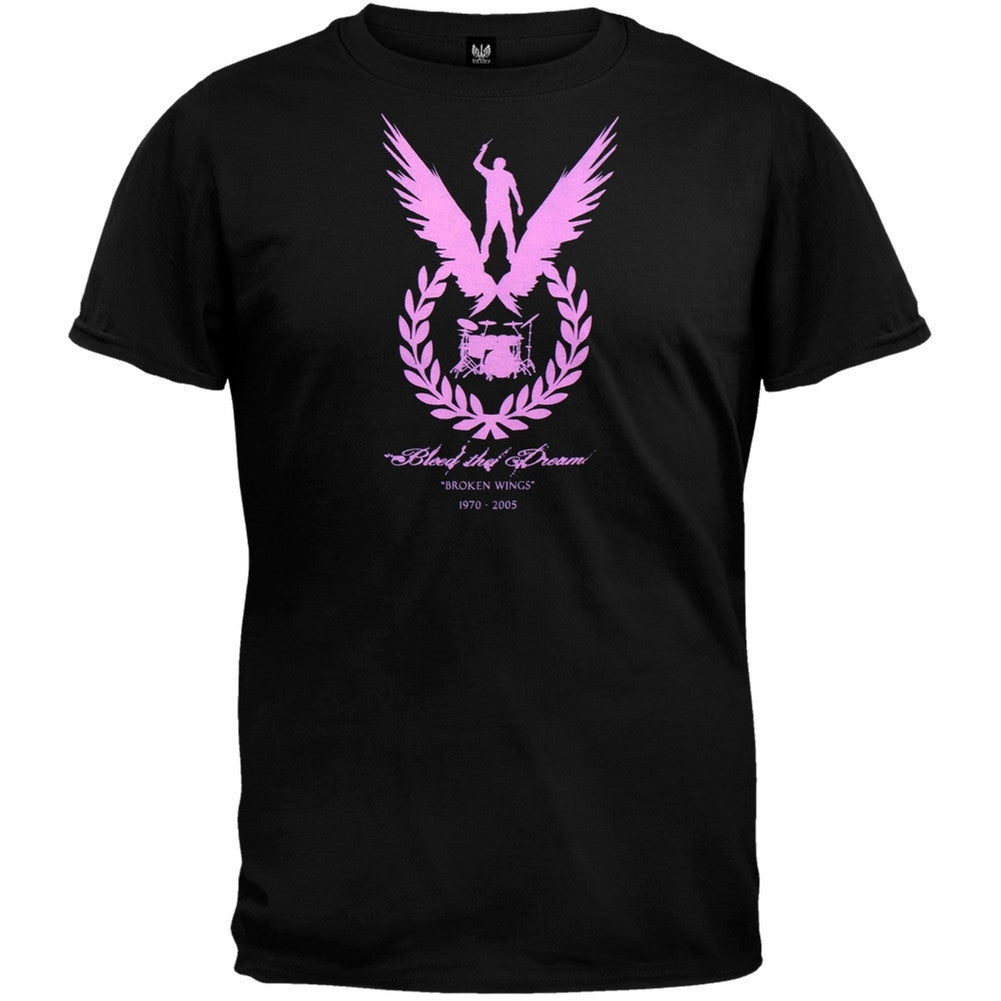 Bleed The Dream - Broken Wings T-Shirt Men's T-Shirts Bleed The Dream SM Black 