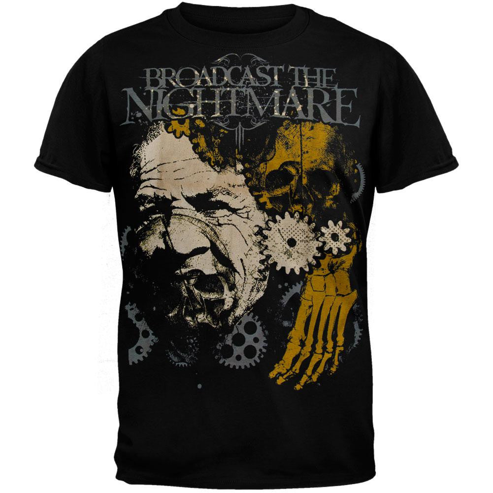 Broadcast The Nightmare - Old Man T-Shirt Men's T-Shirts Broadcast The Nightmare SM Black 