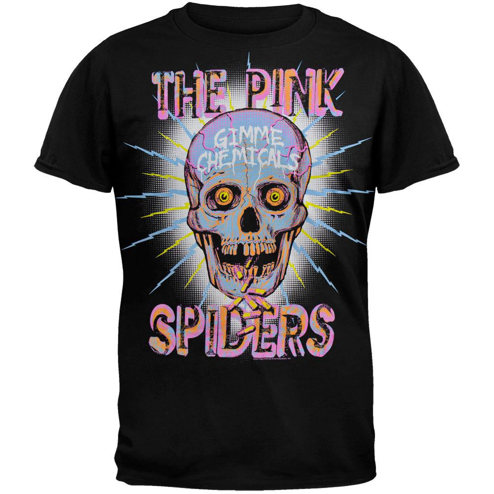 Pink Spiders - Gimme Chemicals Soft T-Shirt Men's T-Shirts Pink Spiders, The SM Black 