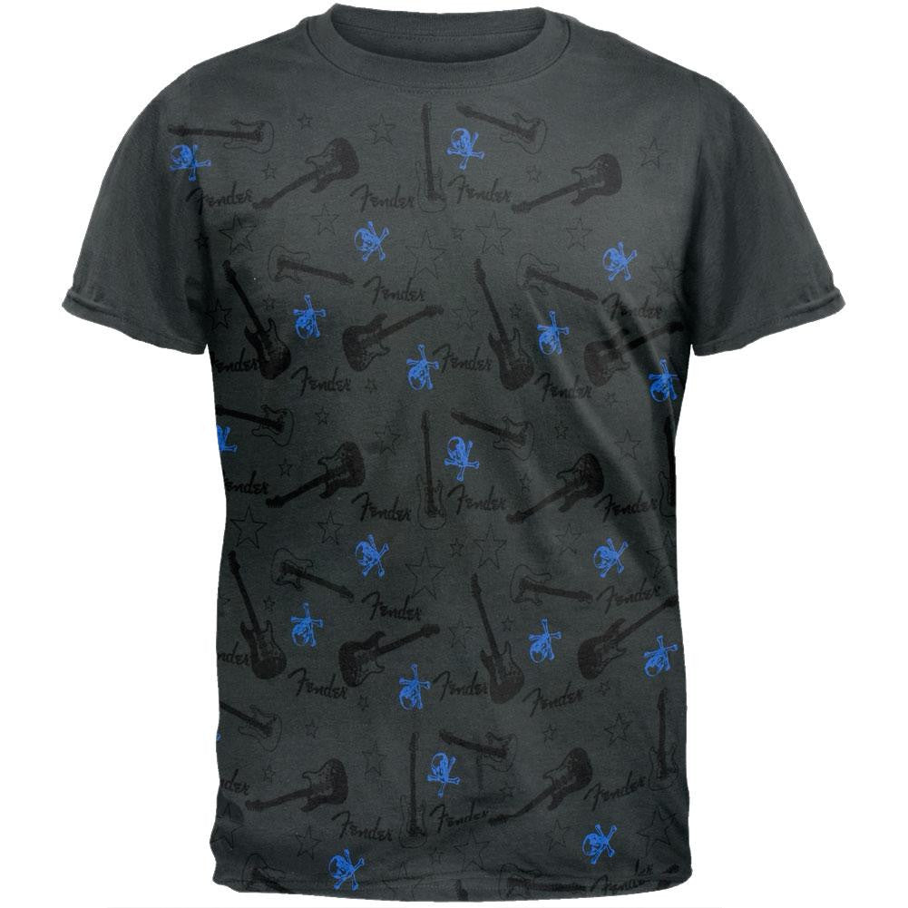 Fender - Collection Vintage T-Shirt Men's T-Shirts Fender LG Grey 