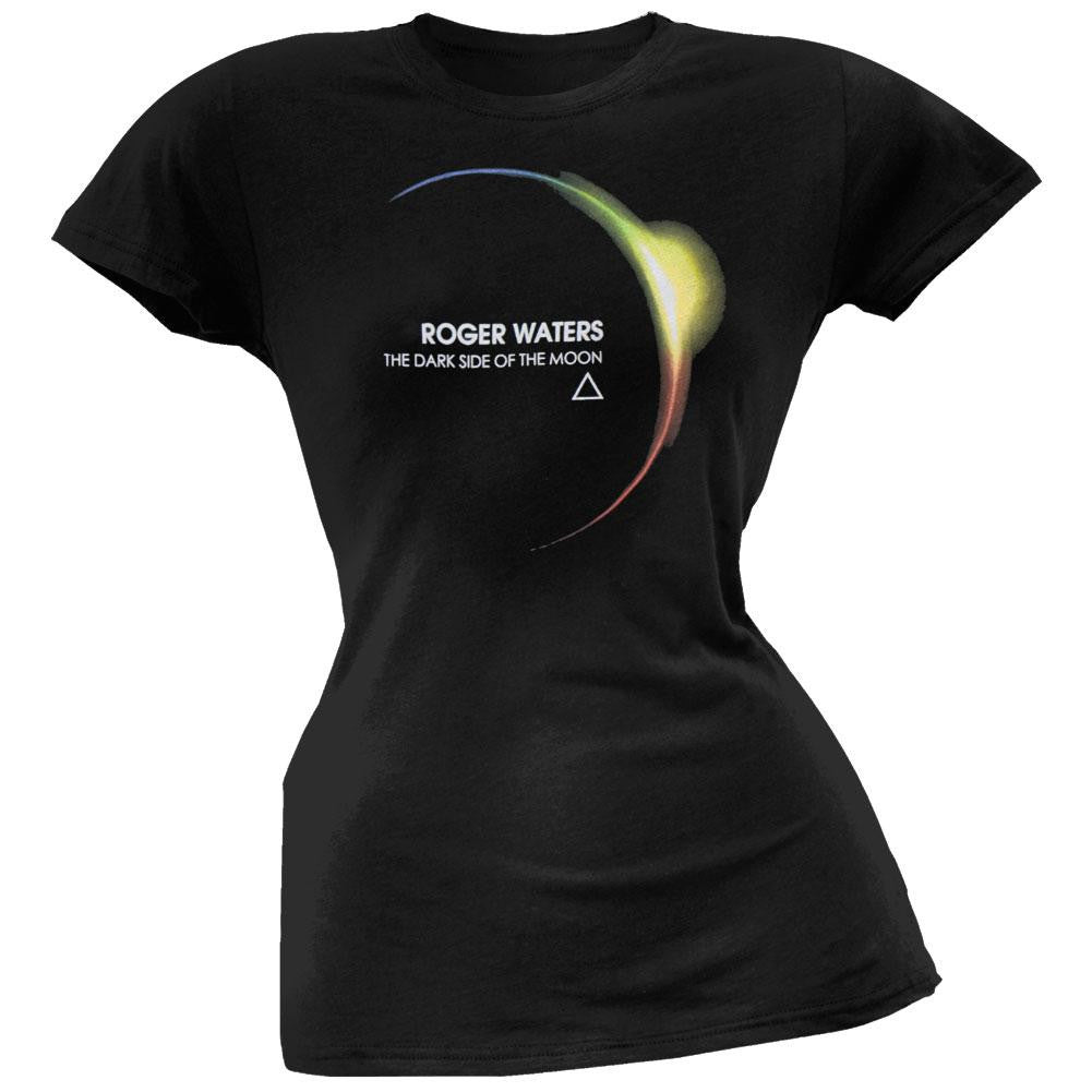 Roger Waters - Eclipse Juniors T-Shirt Juniors T-Shirts Roger Waters LG Black 