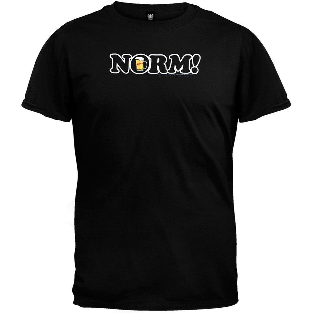 Cheers - Norm T-Shirt Men's T-Shirts Cheers SM Black 