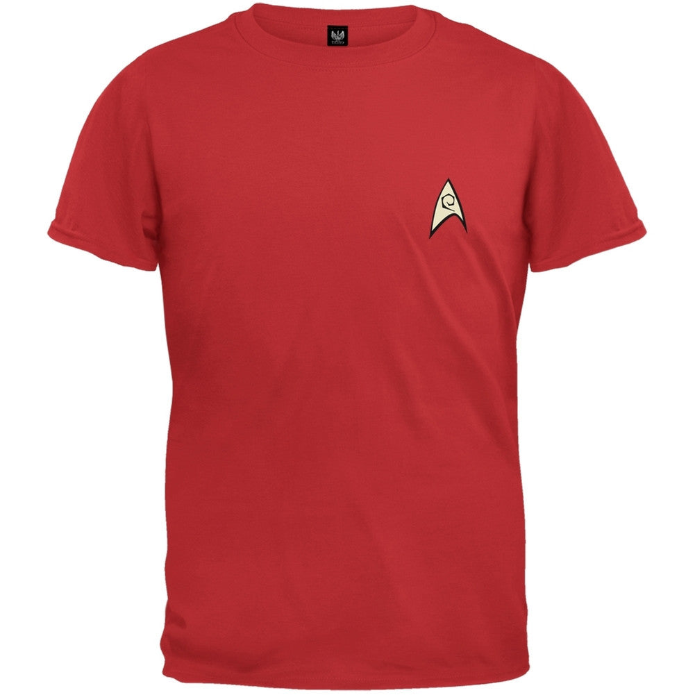 Star Trek - Engineering Uniform Youth Costume T-Shirt Youth T-Shirts Star Trek MD Red