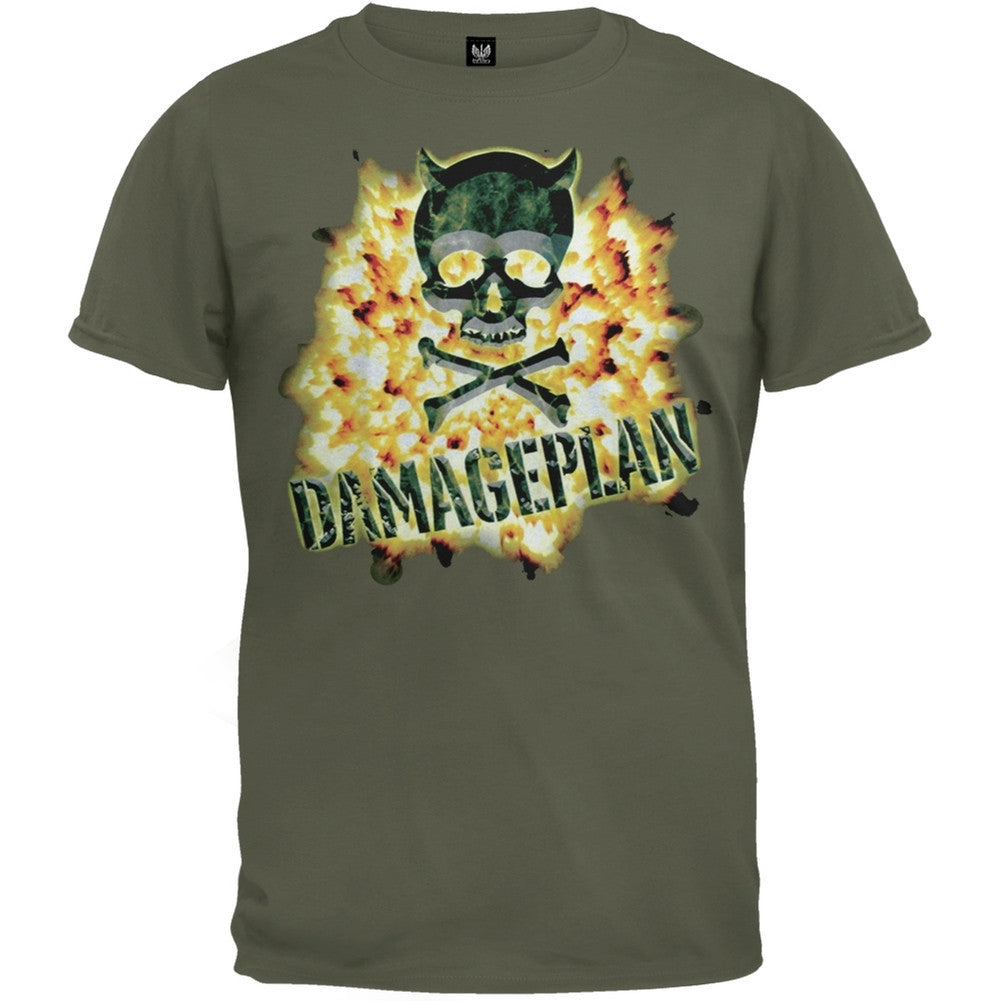 Damageplan - Fire Explosion T-Shirt Men's T-Shirts Damageplan   