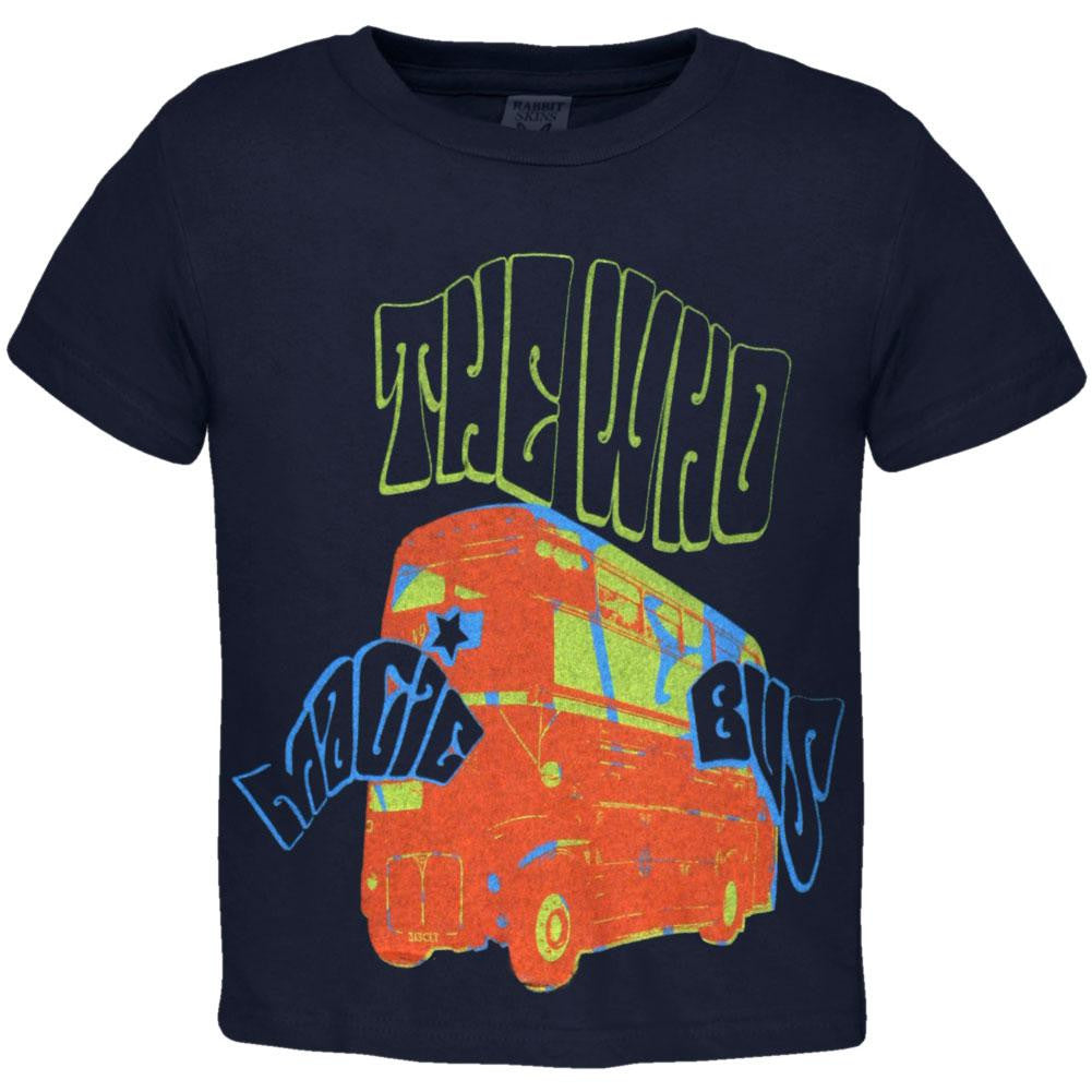 The Who - Magic Bus Toddler T-Shirt Toddler T-Shirts The Who 2T Blue 