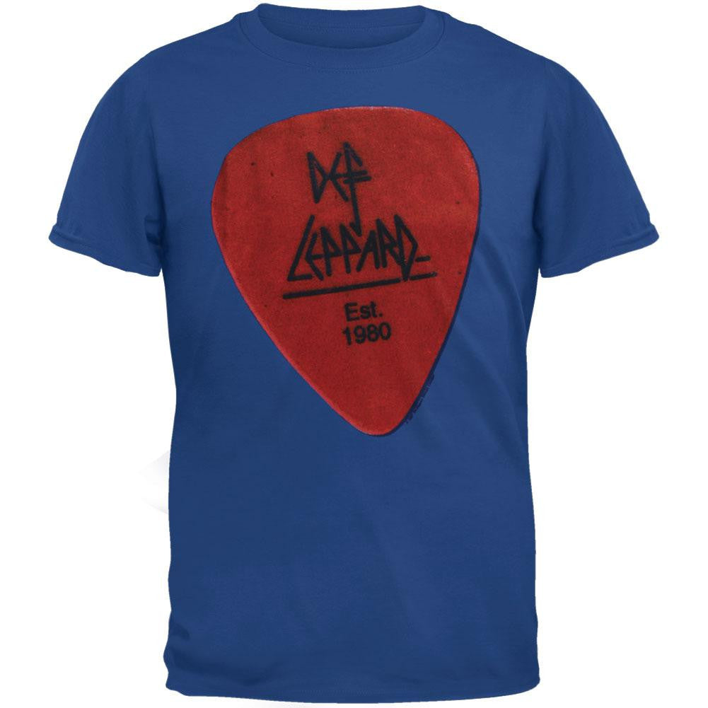 Def Leppard - Lil Red Pick Youth T-Shirt Youth T-Shirts Def Leppard SM Blue 