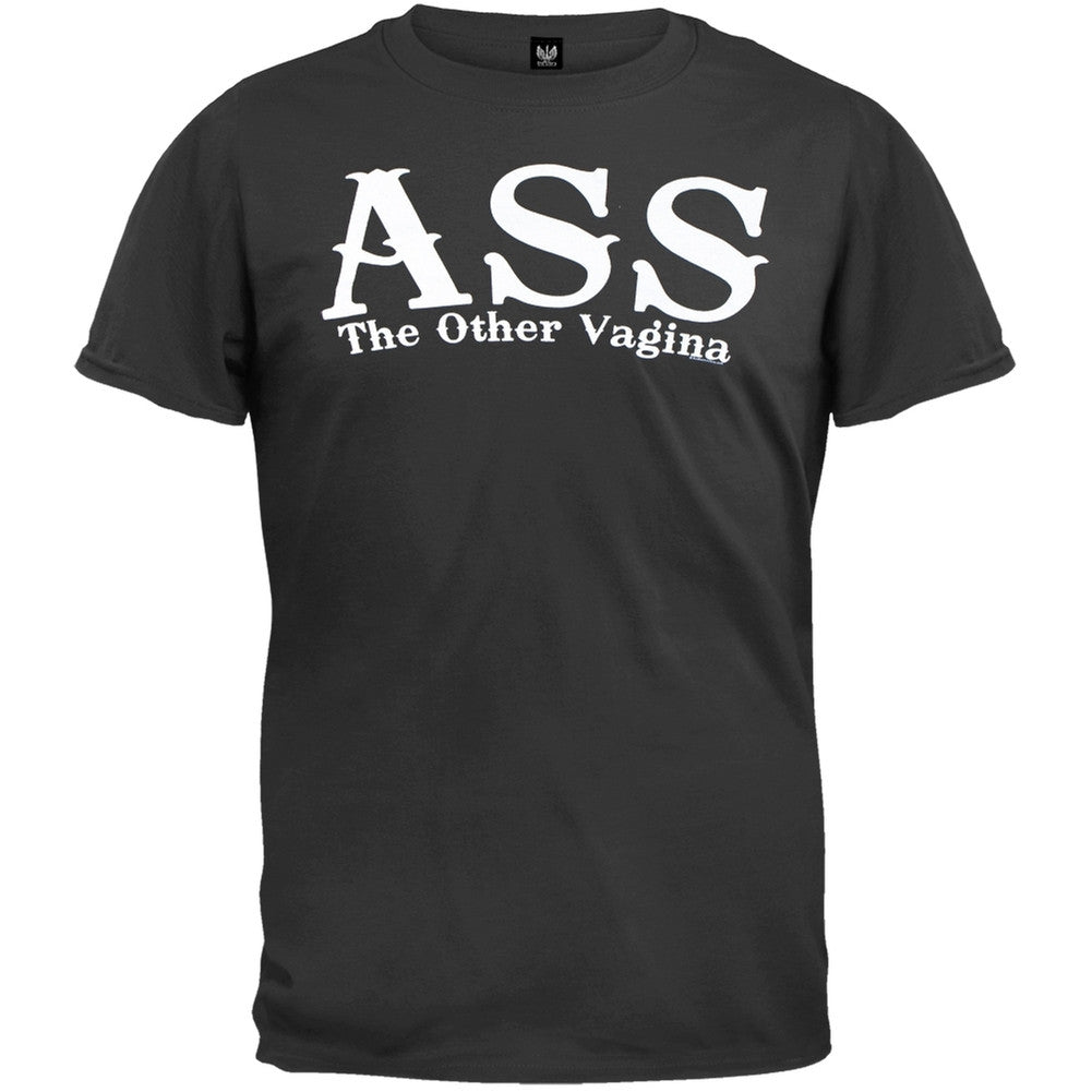 Ass, The Other Vagina T-Shirt Men's T-Shirts Old Glory 2XL Black 