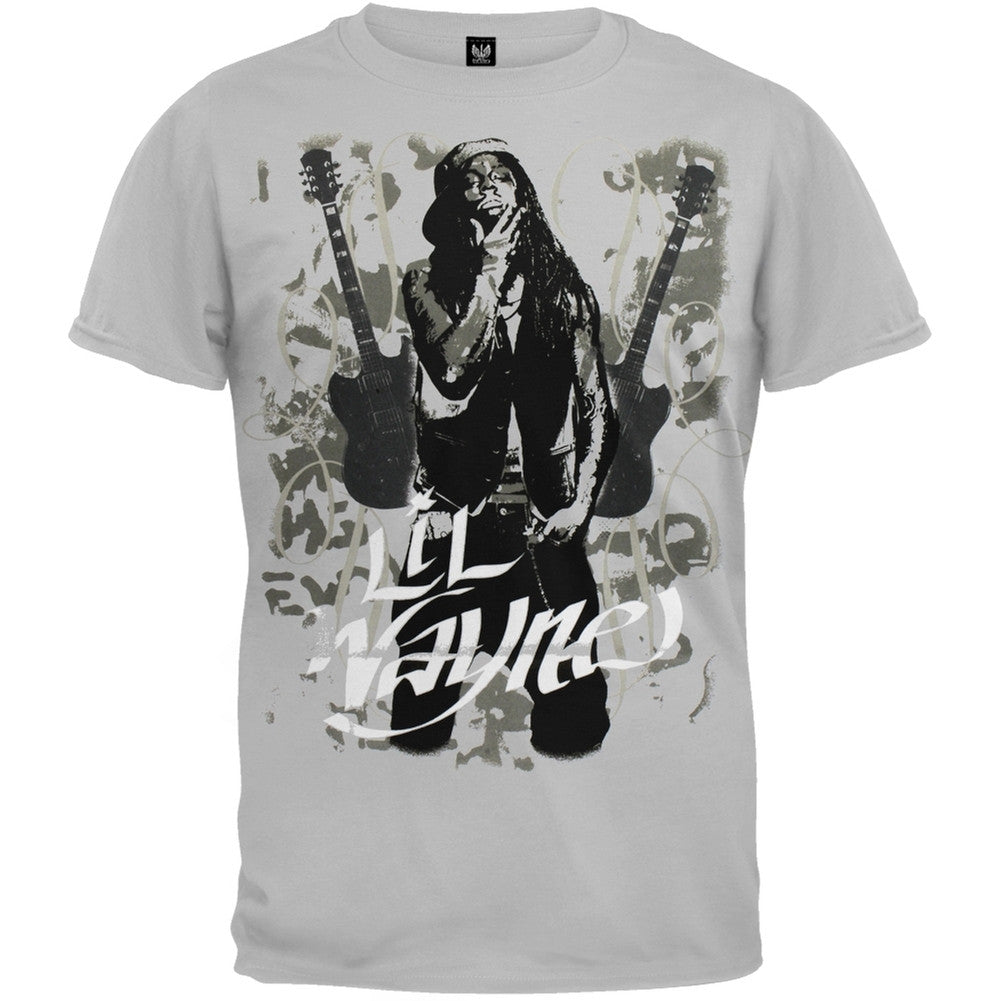 Lil Wayne - Freestyle T-Shirt Men's T-Shirts Lil Wayne LG Grey