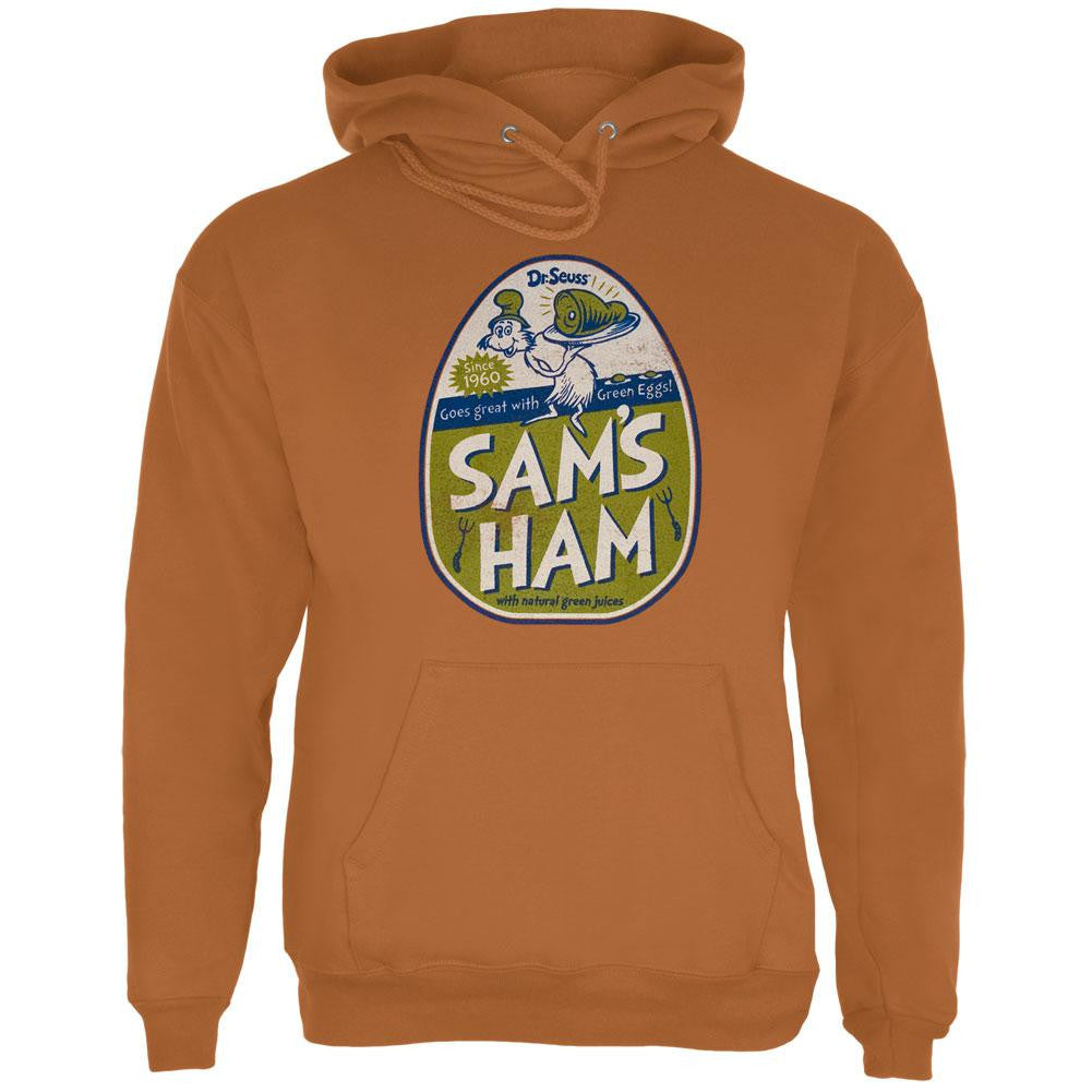 Dr. Seuss - Sam's Ham Hoodie Men's Hoodies Dr. Seuss SM Orange 