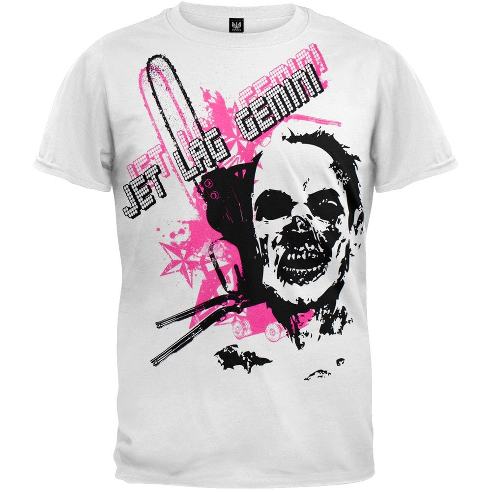 Jet Lag Gemini - Zombie T-Shirt Men's T-Shirts Jet Lag Gemini MD White