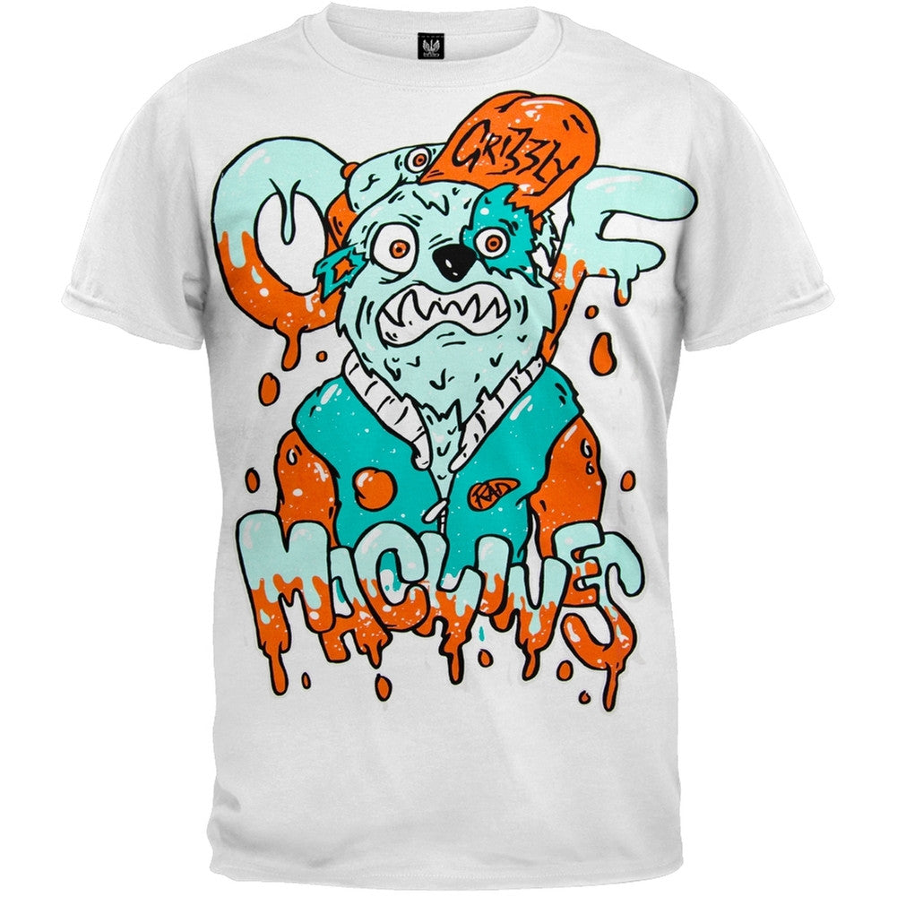 Of Machines - Griz T-Shirt Men's T-Shirts Of Machines 2XL White 