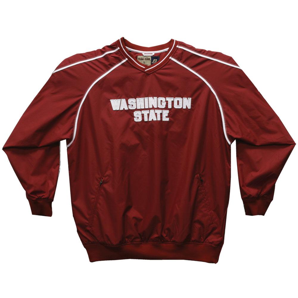 Washington State Cougars - Warm-Up Jacket Men's Warm-Up Jackets Washington State Cougars LG Red 