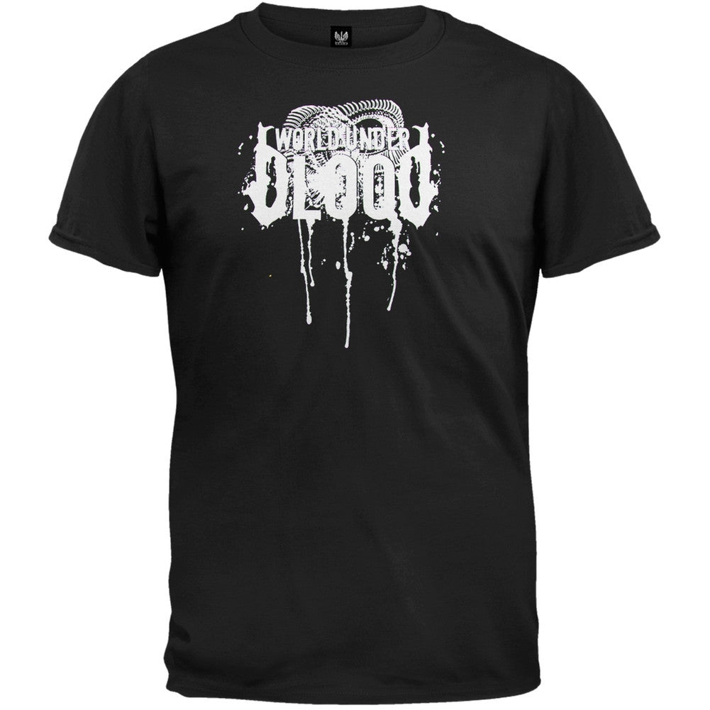 World Under Blood - Drip T-Shirt Men's T-Shirts World Under Blood   