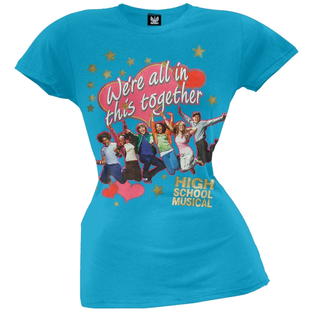 High School Musical - In This Together Girls T-Shirt Youth T-Shirts High School Musical   