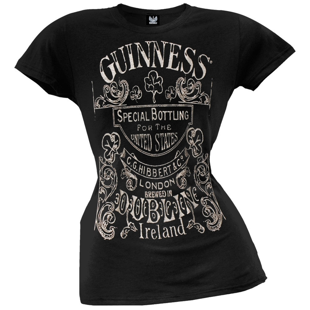 Guinness - Special Bottling Juniors T-Shirt Juniors T-Shirts Guinness SM Black 