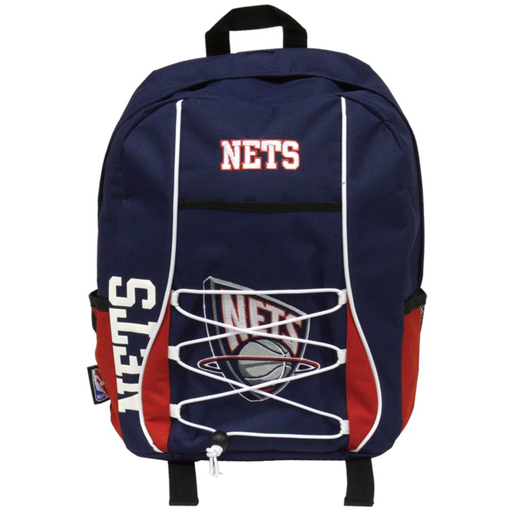 New Jersey Nets - Logo Medium Backpack Backpacks Old Glory OS Blue 