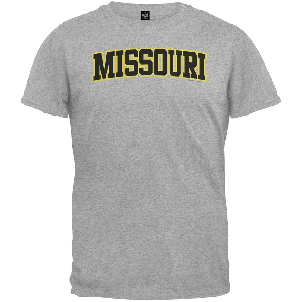 Missouri T-Shirt Men's T-Shirts Old Glory 2XL Grey 