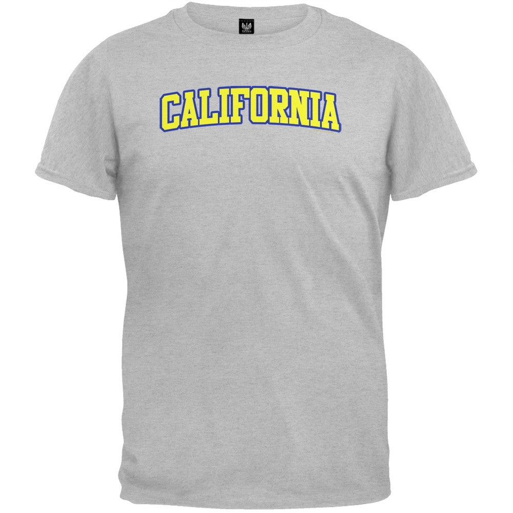 California T-Shirt Men's T-Shirts Old Glory 2XL Grey 