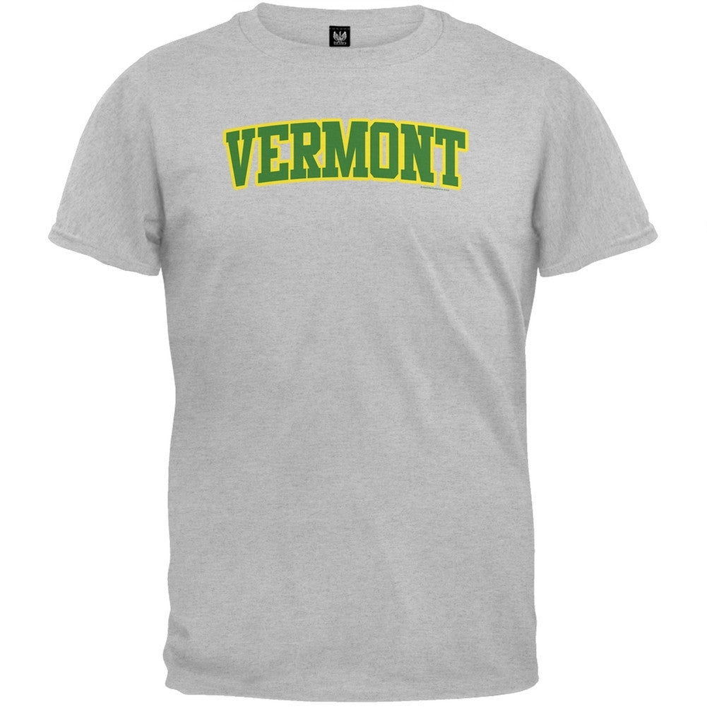 Vermont T-Shirt Men's T-Shirts Old Glory 2XL Grey 