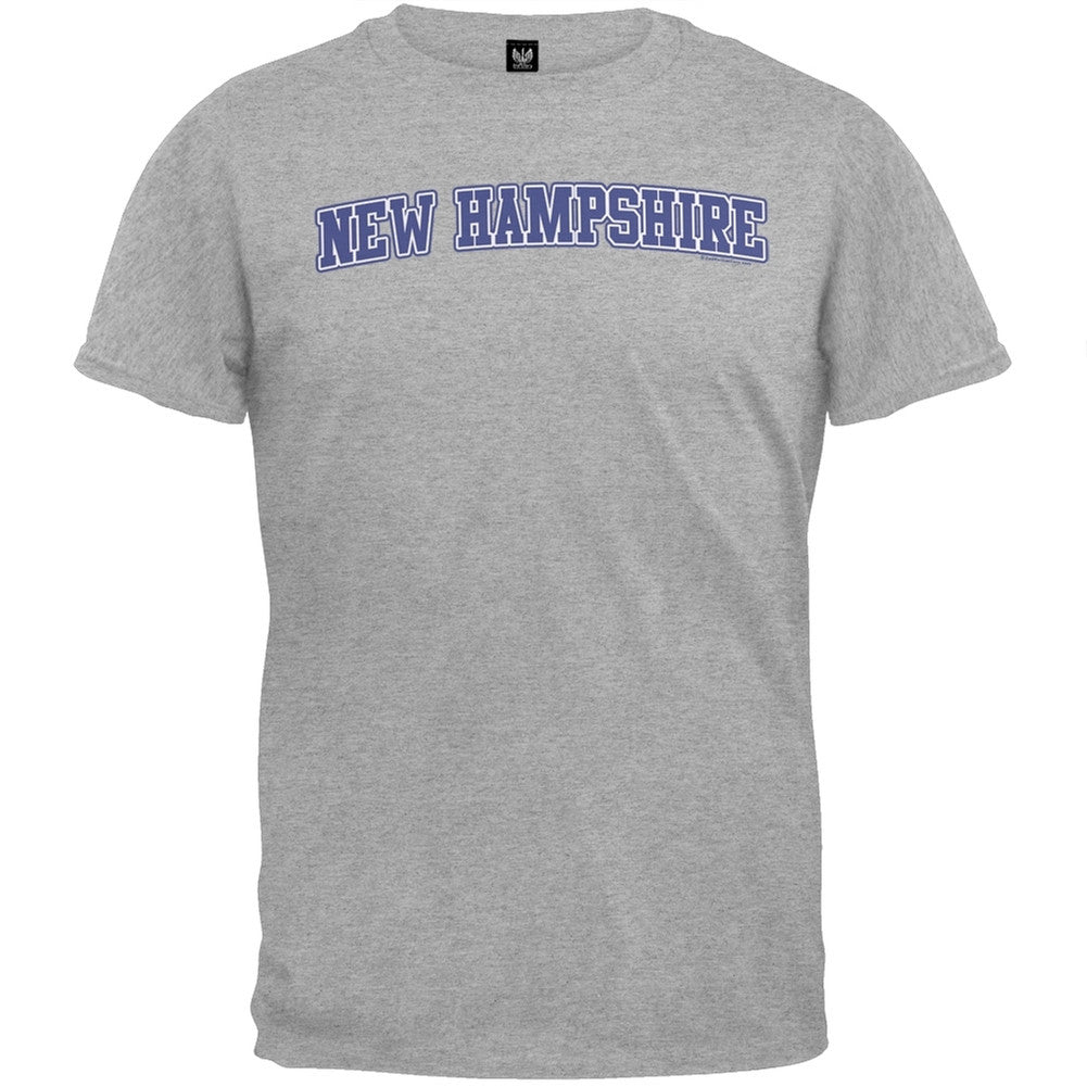 New Hampshire T-Shirt Men's T-Shirts Old Glory 2XL Grey 