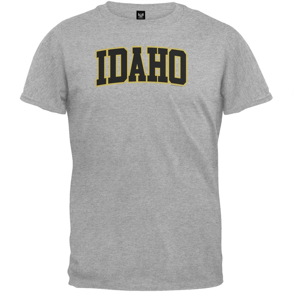 Idaho T-Shirt Men's T-Shirts Old Glory 2XL Grey 