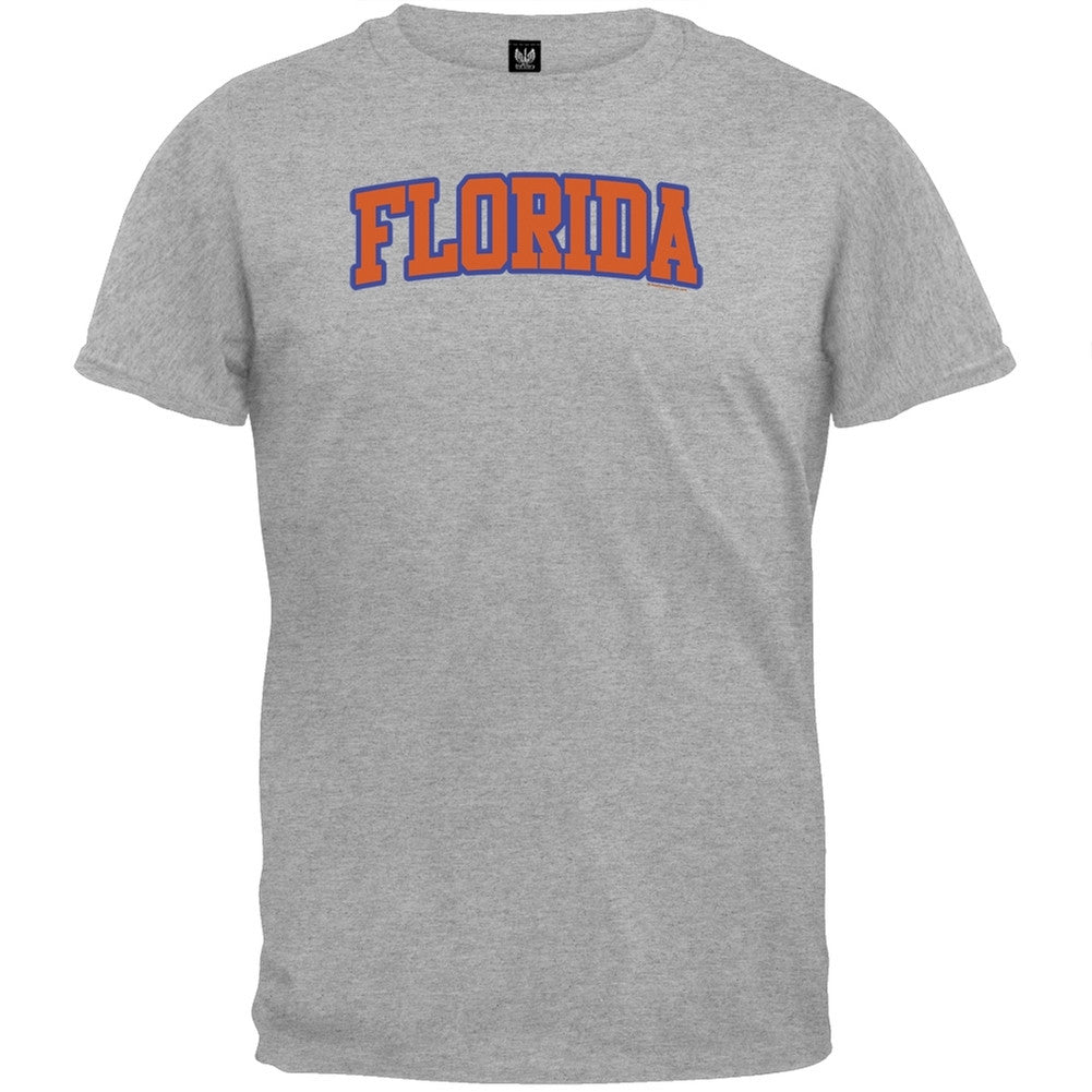 Florida T-Shirt Men's T-Shirts Old Glory 2XL Grey 