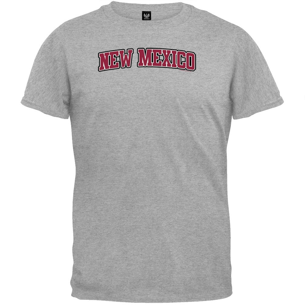 New Mexico T-Shirt Men's T-Shirts Old Glory 2XL Grey 