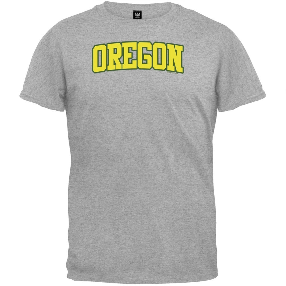 Oregon T-Shirt Men's T-Shirts Old Glory 2XL Grey 