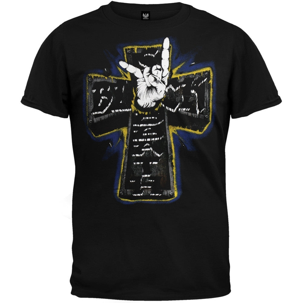 Black Sabbath - Iron Cross T-Shirt Men's T-Shirts Black Sabbath SM Black 