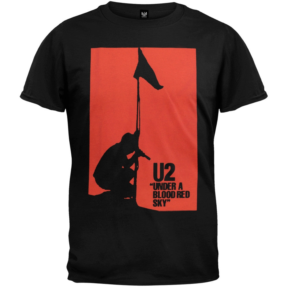 U2 - Red Sky Soft T-Shirt Men's T-Shirts U2   