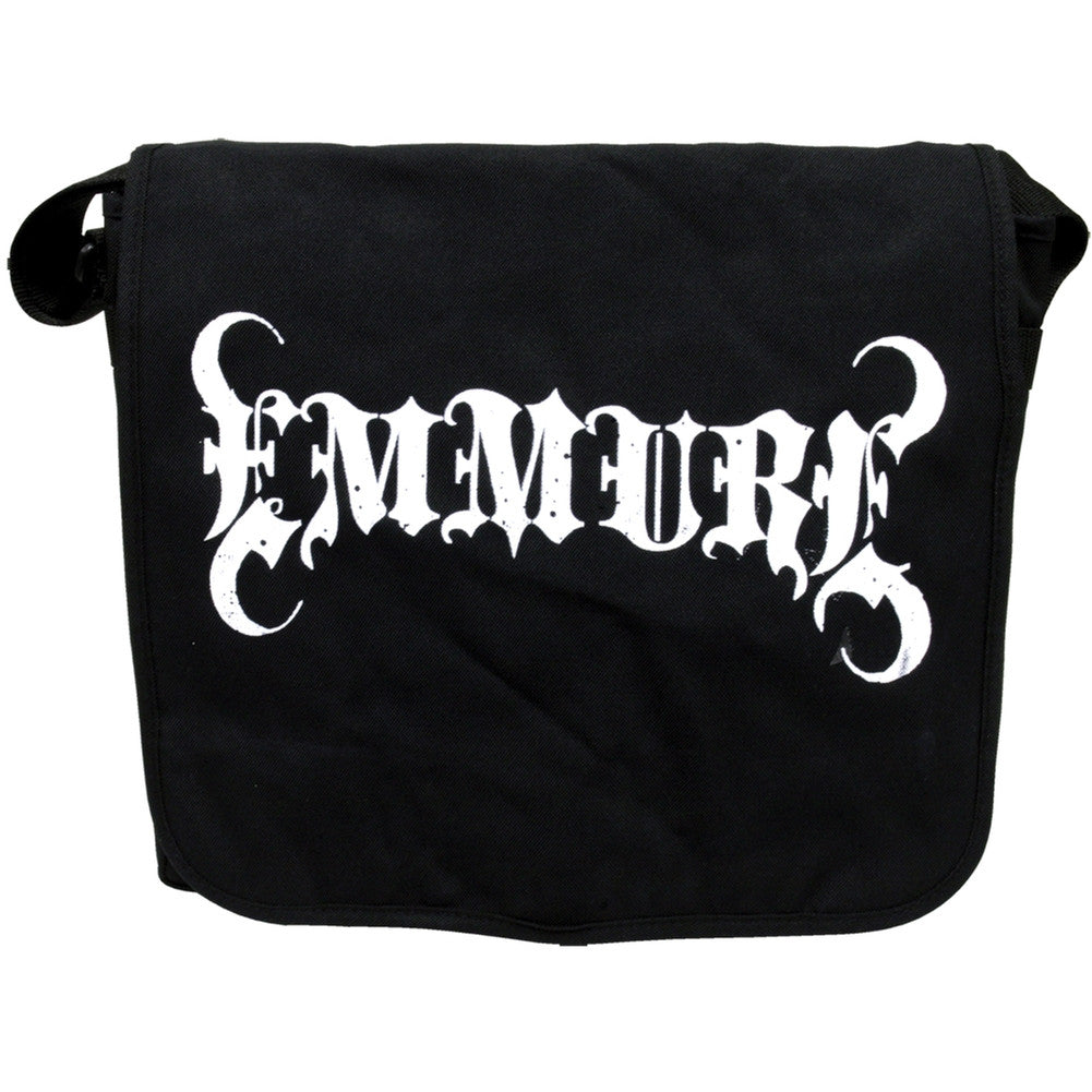 Emmure - Logo Messenger Bag Messenger Bags Old Glory OS Black 