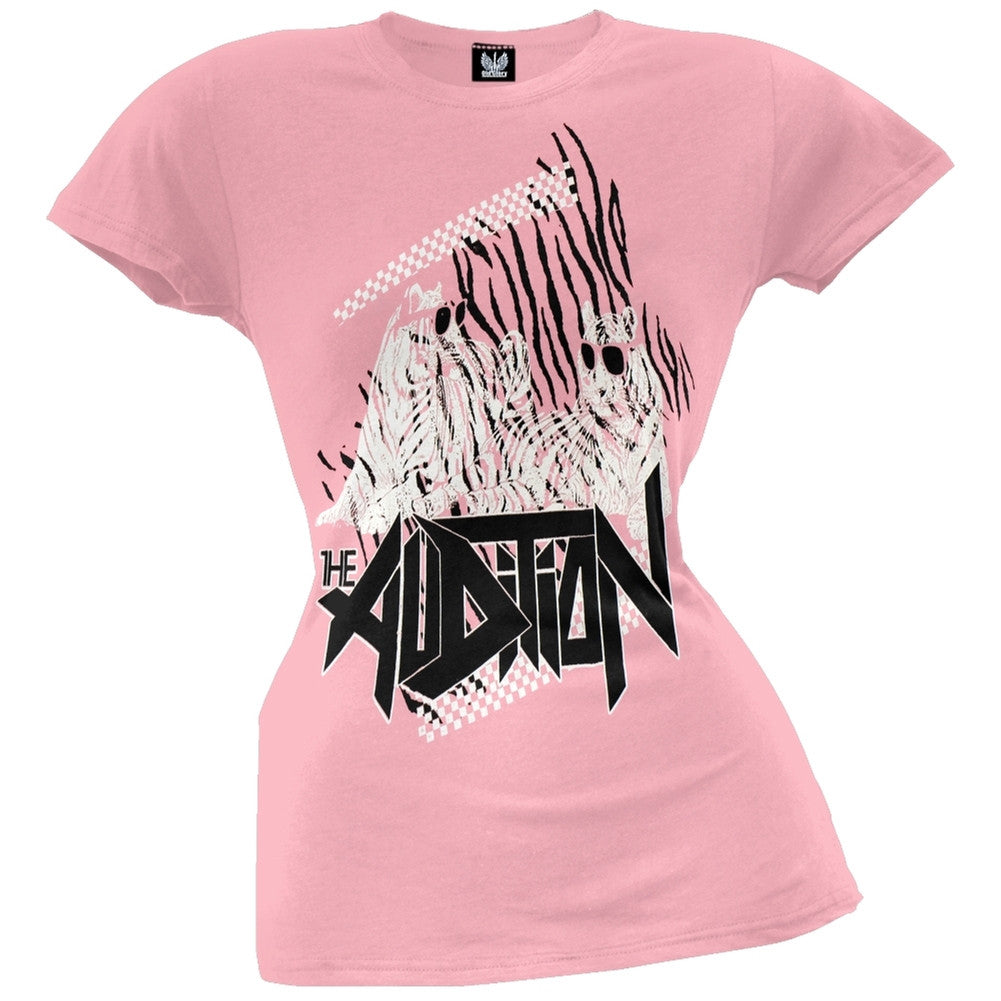 The Audition - Pink Tigers Juniors T-Shirt Juniors T-Shirts The Audition   