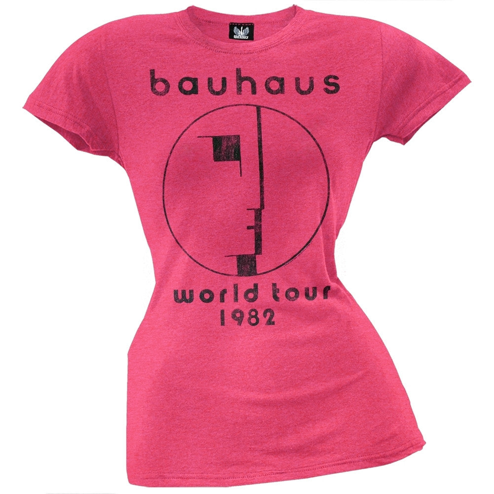 Bauhaus - 82 World Tour Juniors T-Shirt Juniors T-Shirts Bauhaus SM Pink