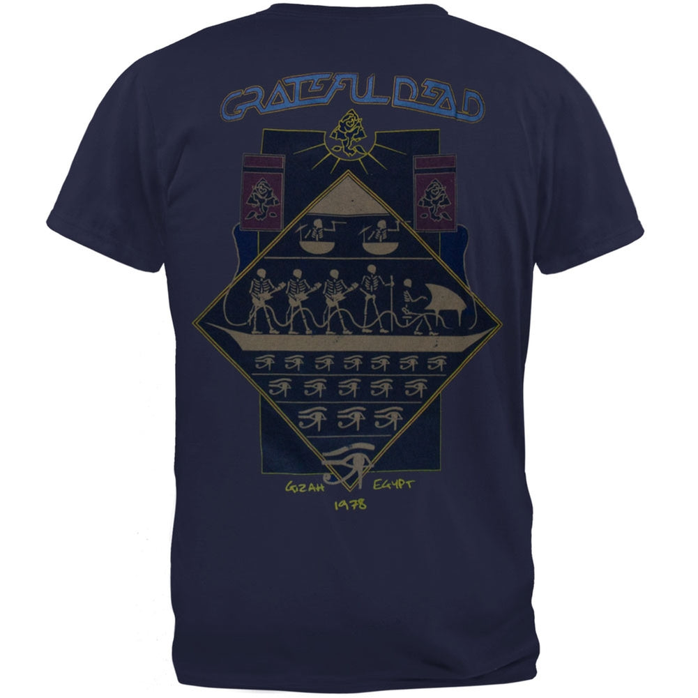 Grateful Dead - 1978 Egypt Concert T-Shirt Men's T-Shirts Grateful Dead   
