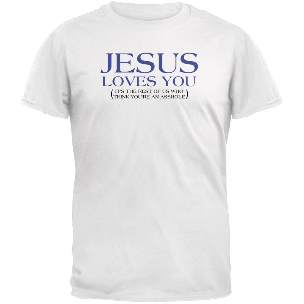 Jesus Loves You T-Shirt Men's T-Shirts Old Glory   