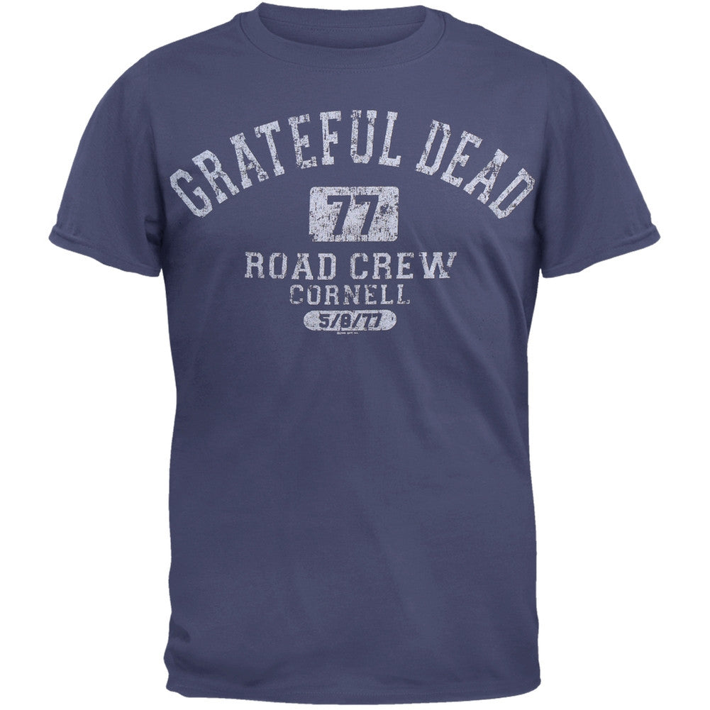 Grateful Dead - Road Crew T-Shirt Men's T-Shirts Grateful Dead MD Blue 