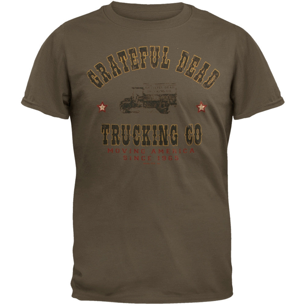 Grateful Dead - Truckin Co. T-Shirt Men's T-Shirts Grateful Dead MD Tan 