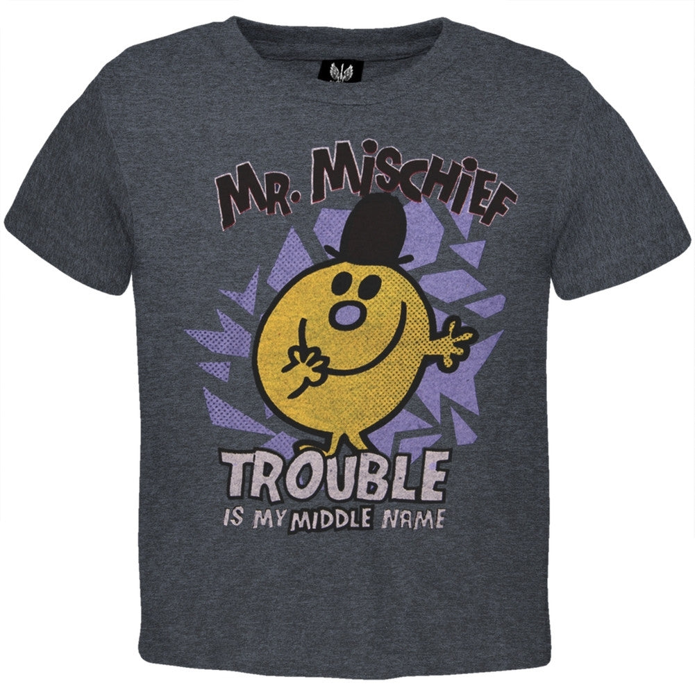 Mr. Men - Mischief Infant T-Shirt Infant T-Shirts Mr. Men & Little Miss 12 Grey 