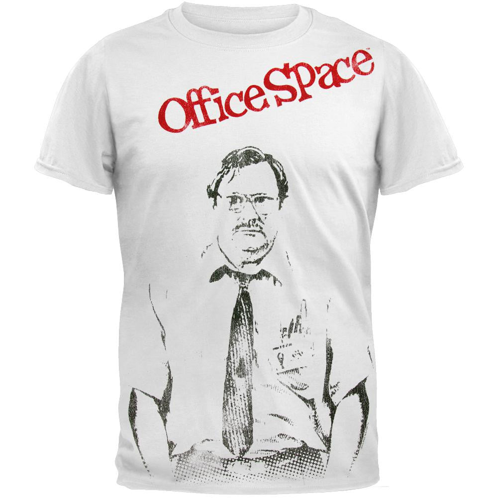 Office Space - Milton Waddams T-Shirt Men's T-Shirts Office Space 2XL White 