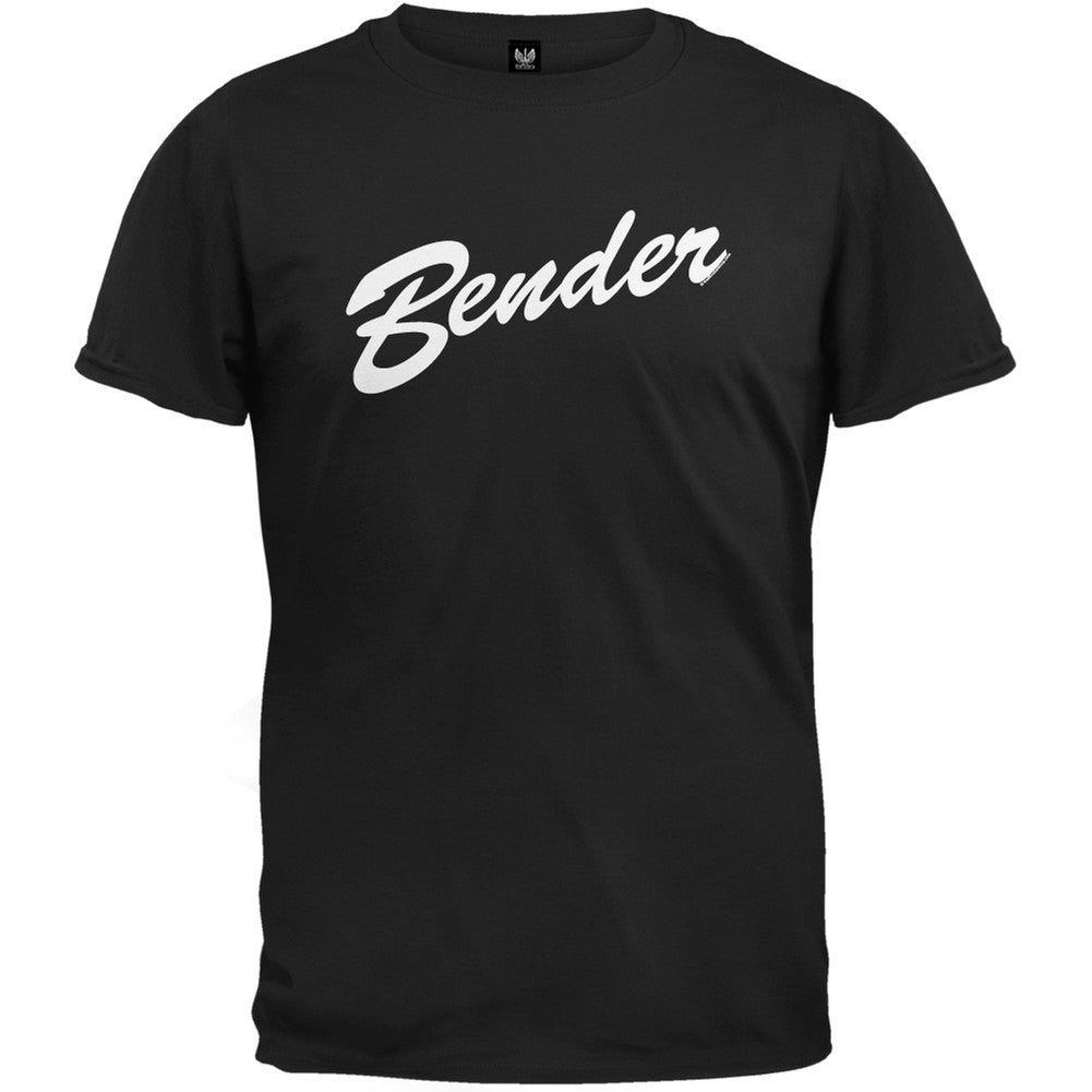 Bender T-Shirt Men's T-Shirts Old Glory SM Black 