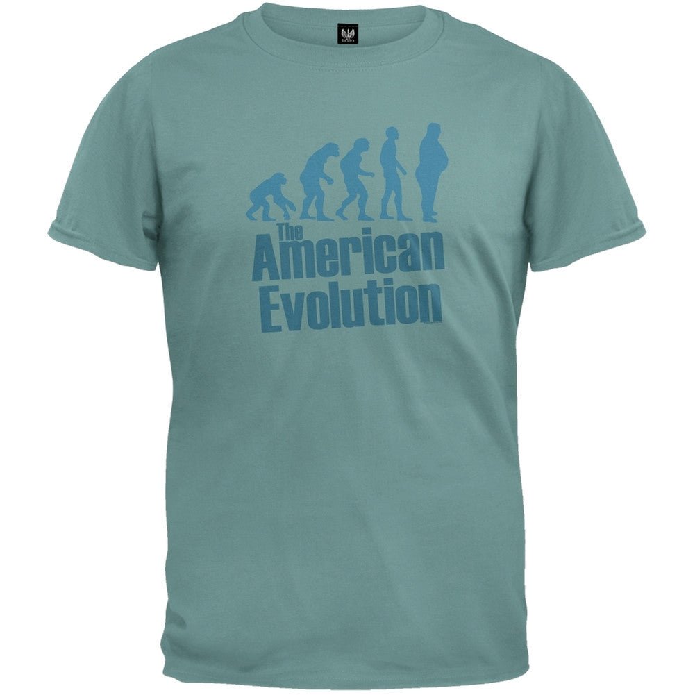 The American Evolution T-Shirt Men's T-Shirts Old Glory 2XL Blue 