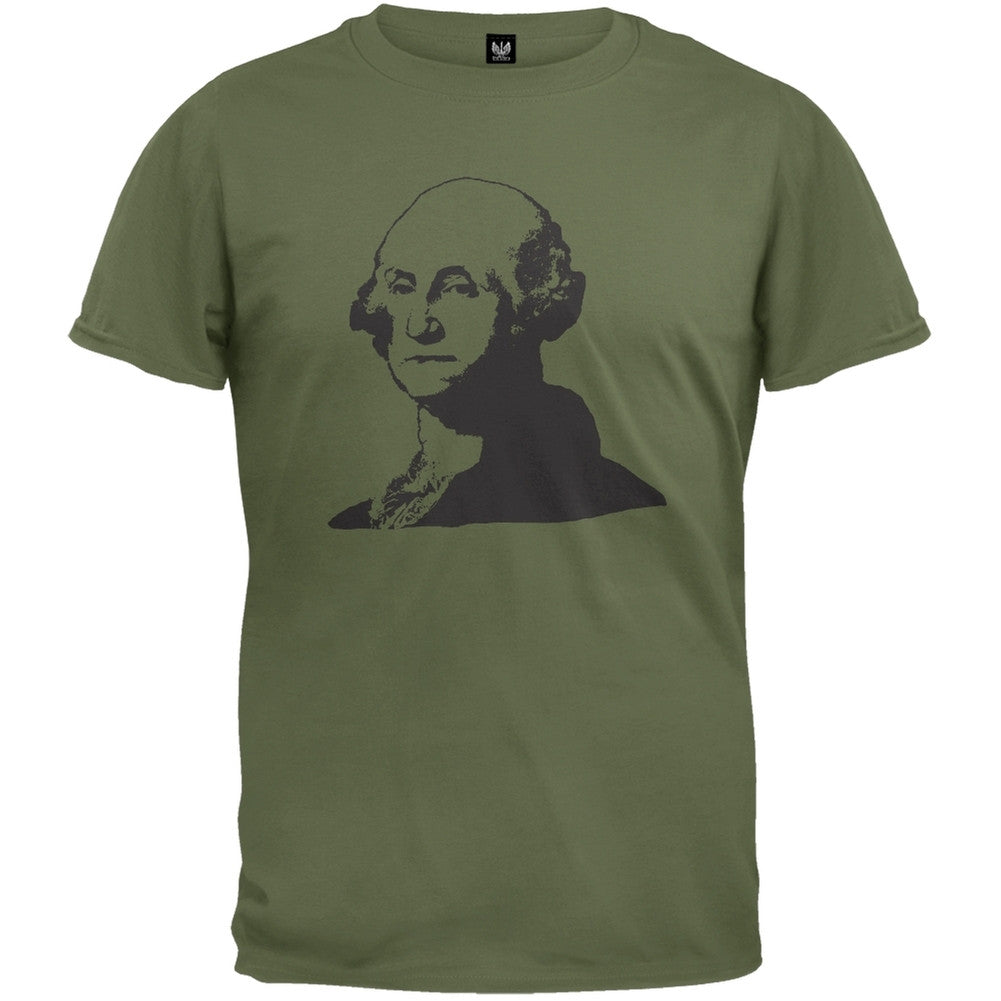 George Washington Silhouette T-Shirt Men's T-Shirts Old Glory   