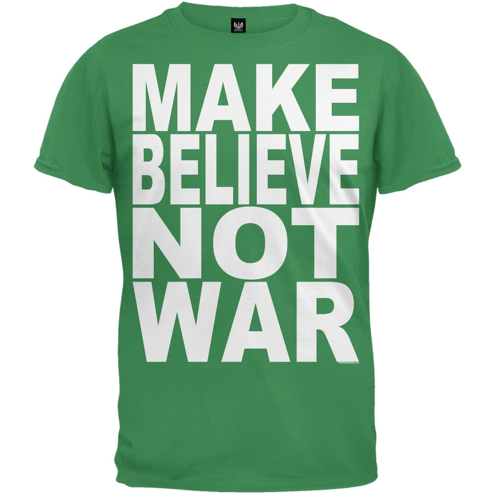 Make Believe Not War T-Shirt Men's T-Shirts Old Glory   