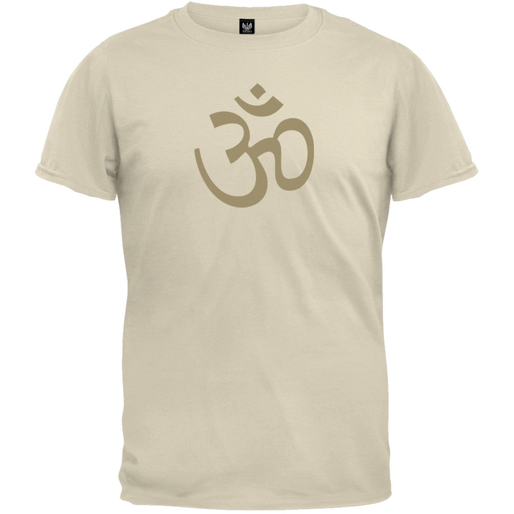 Hindu Symbol T-Shirt Men's T-Shirts Old Glory 2XL Beige 