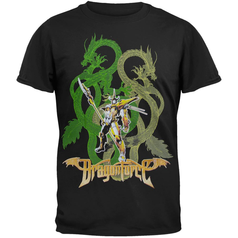 DragonForce - Ultra Mega Twin T-Shirt Men's T-Shirts Dragonforce   