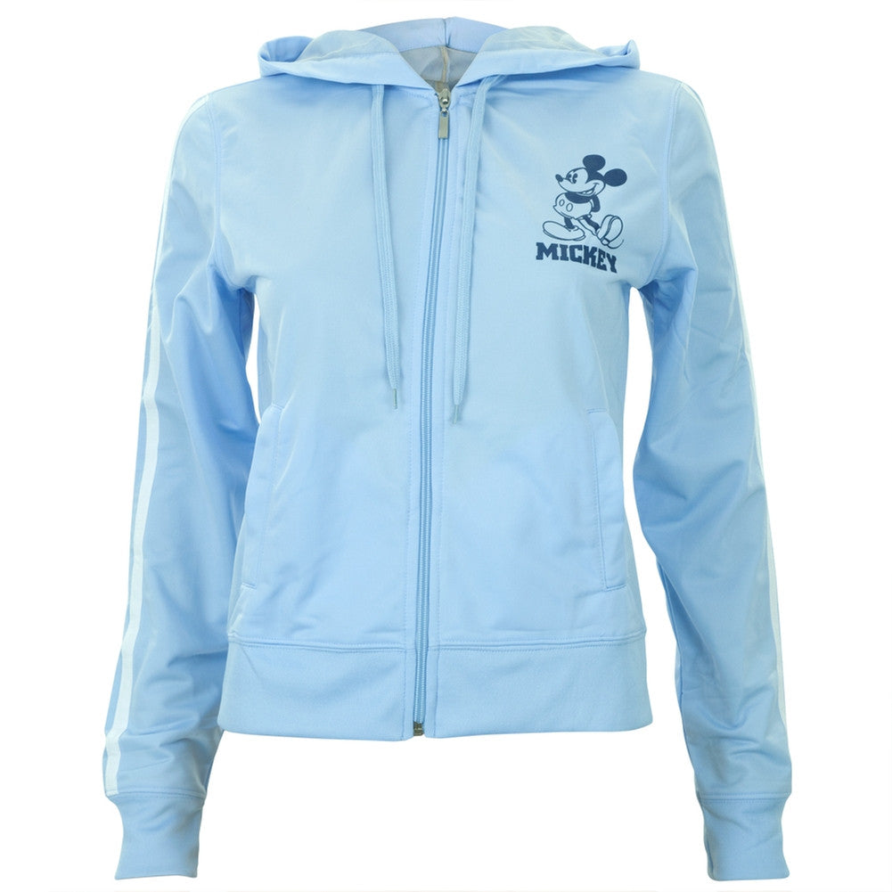 Mickey Mouse - #28 Juniors Track Jacket Juniors Jackets Mickey Mouse LG Light Blue