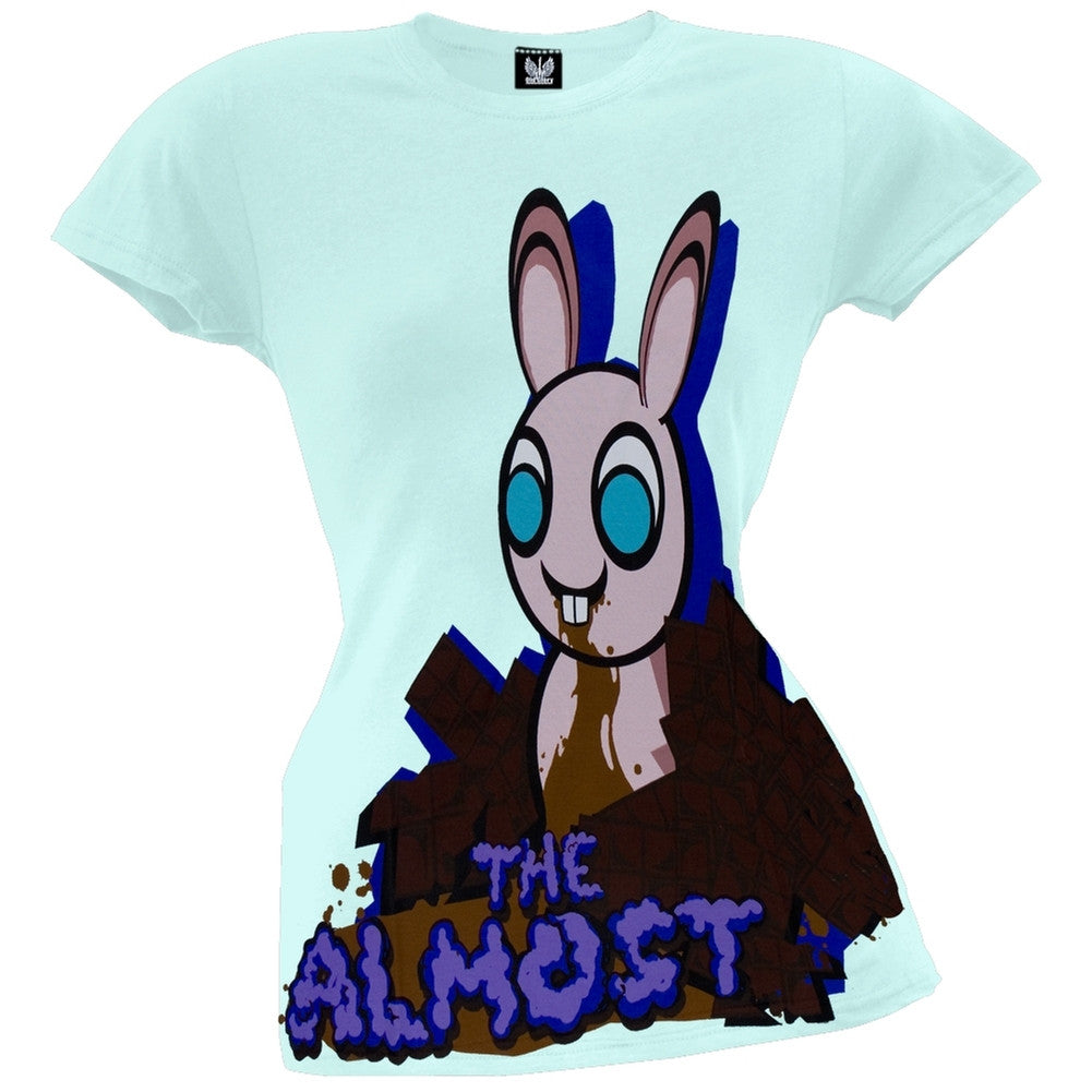 The Almost - Chocobunny Juniors T-Shirt Juniors T-Shirts The Almost   