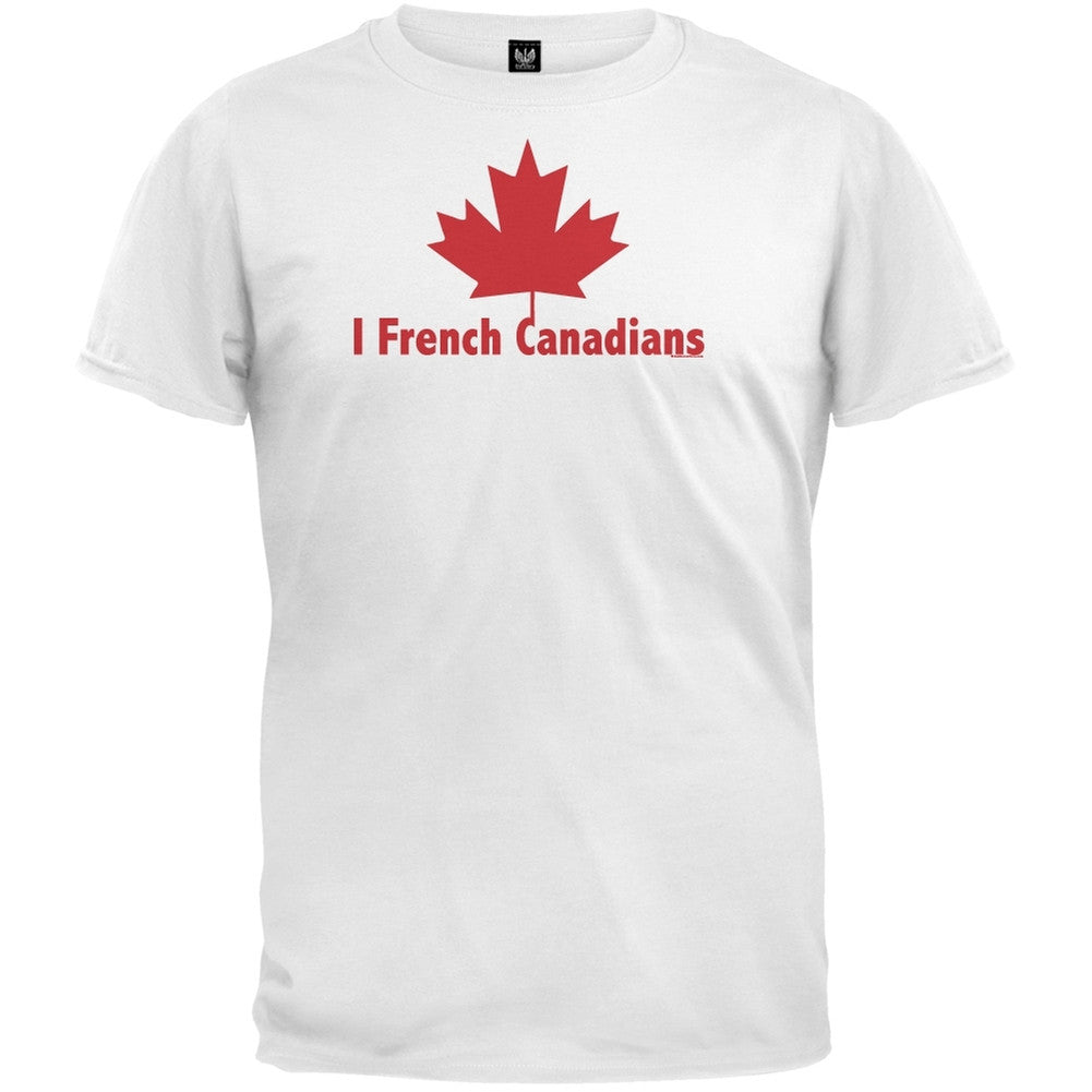 I French Canadians T-Shirt Men's T-Shirts Old Glory   