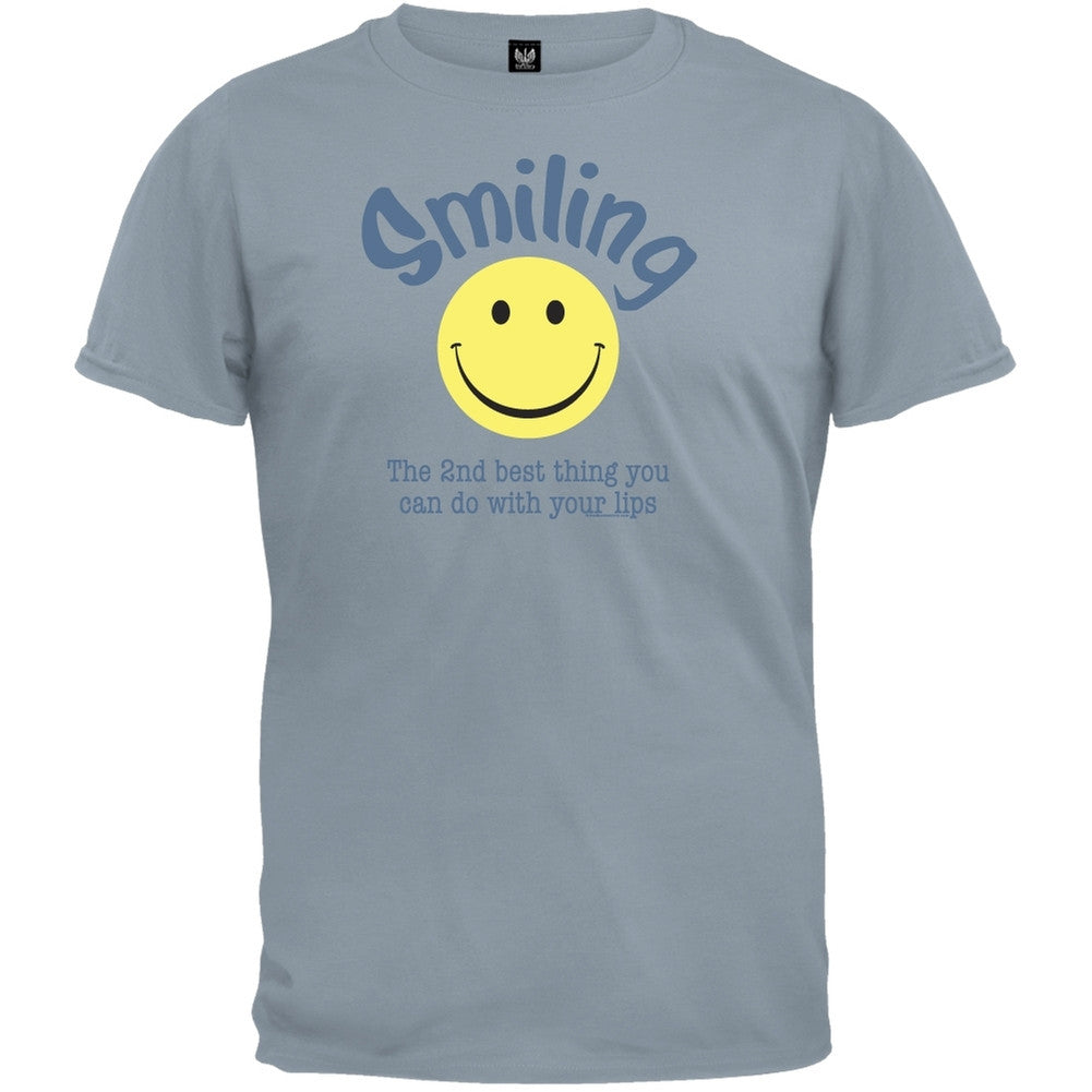 Smiling 2nd Best Thing To Do T-Shirt Men's T-Shirts Old Glory   